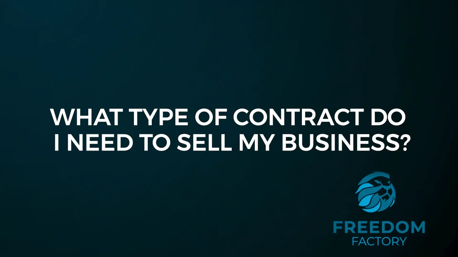 The procedure Of how You Can Sell A company
