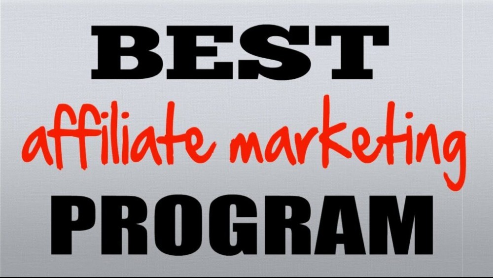 best affiliate marketing program