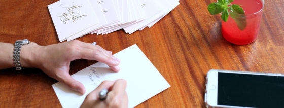 How to Write a Thank You Card