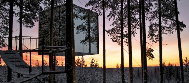 TreeHotel in Harads, Sweden