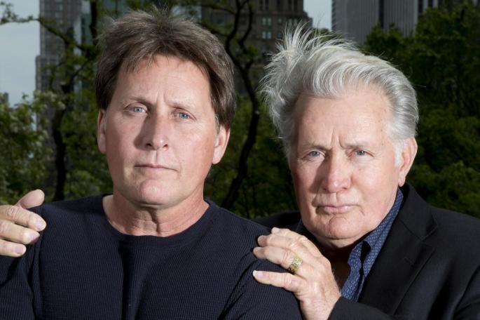 Emilio Estevez and Matt Webb