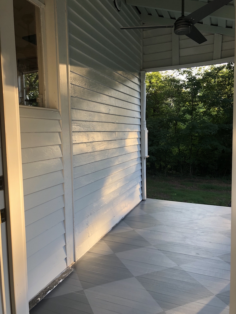Back Porch Rebuild and Refresh