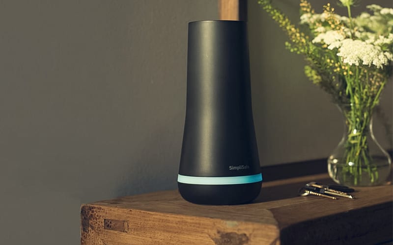 photo of SimpliSafe Hub in home