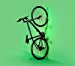 CLUG CLUGMWHBK Fahrradhalterung, White/Black, 33-42 mm