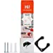CLUG CLUGSWHBK Fahrradhalterung, White/Black, 23-32mm / 1-1.25