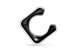 CLUG CLUGMWHBK Fahrradhalterung, White/Black, 33-42 mm