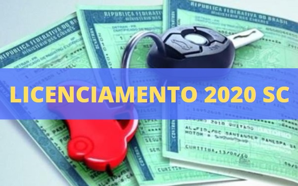 licenciamento 2020 sc