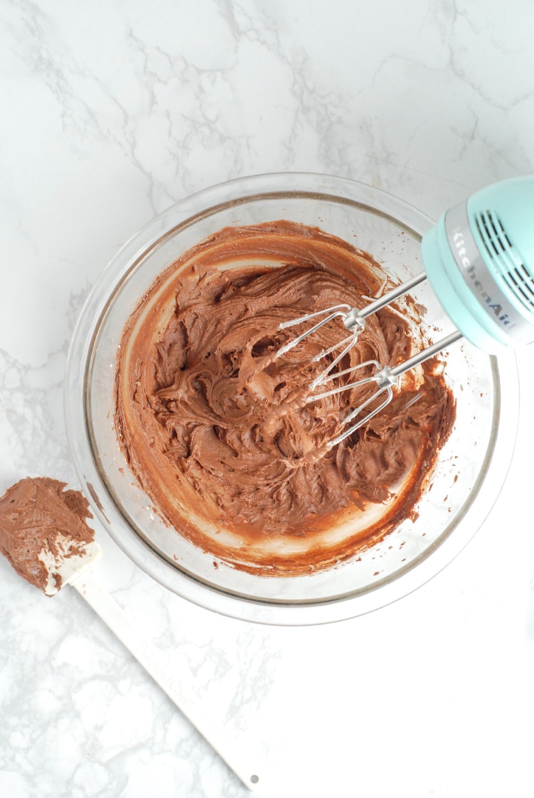 Chocolate buttercream icing