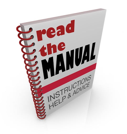 instruction manual help
