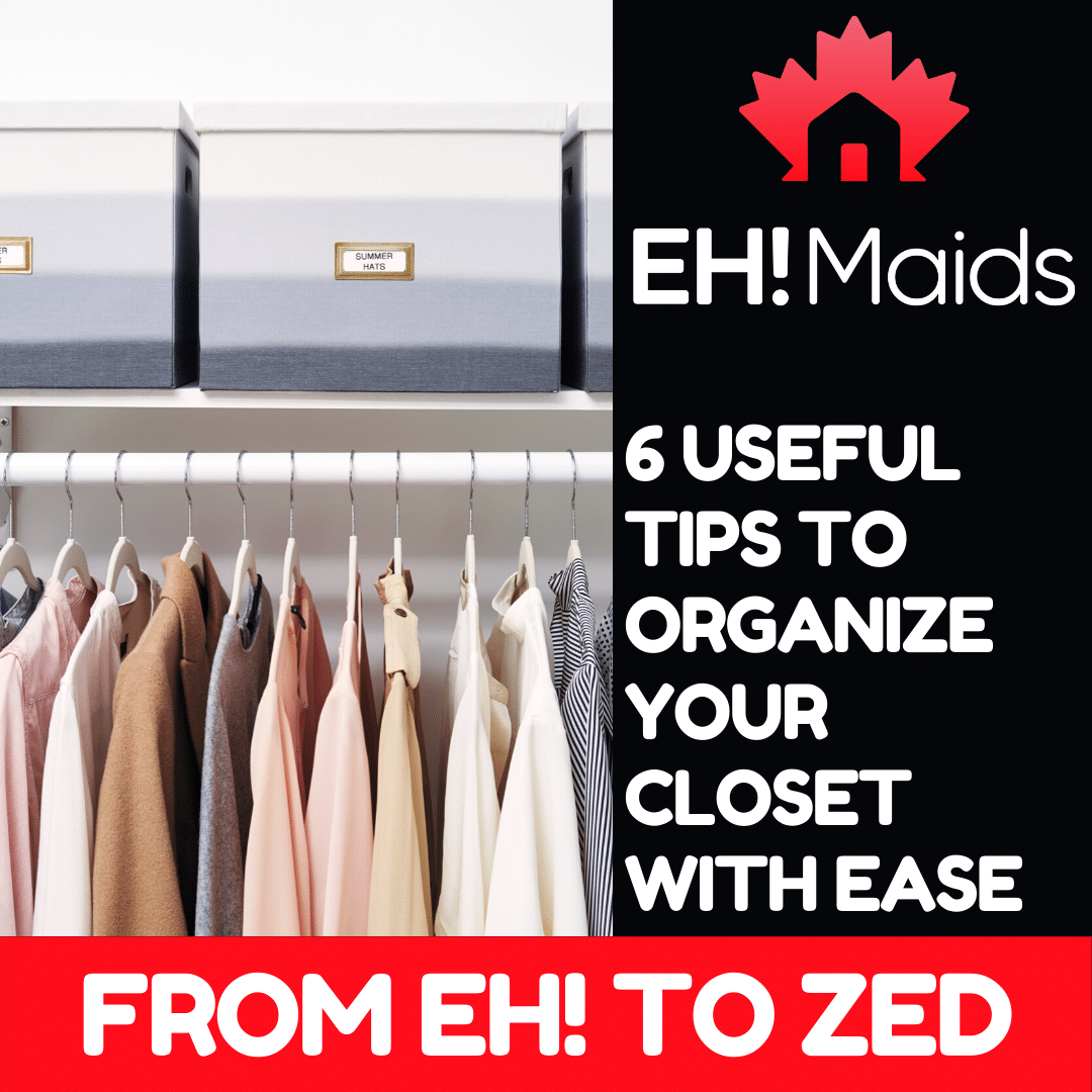 6 Useful tips to organize your closet with ease