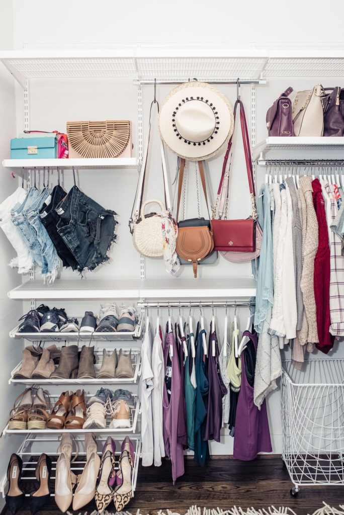 closet organizing