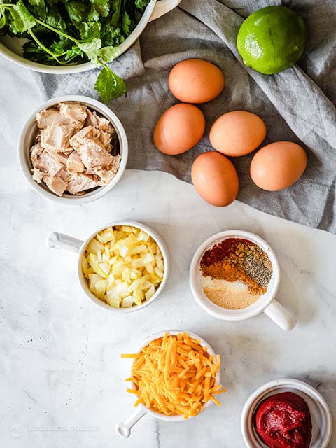 Low-Carb Tuna Shakshuka