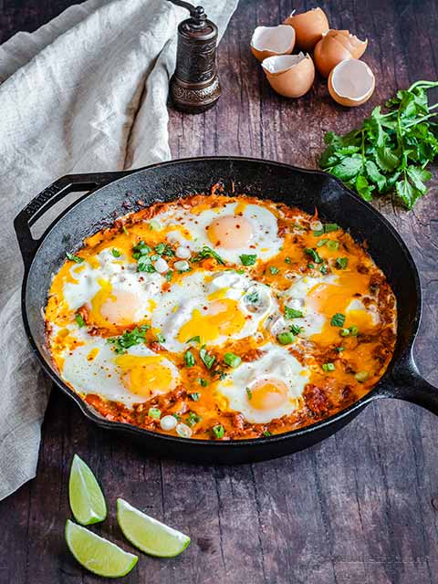 Low-Carb Tuna Shakshuka