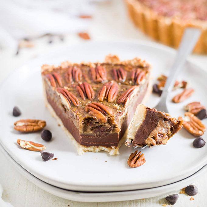 Chocolate Paleo Pecan Pie