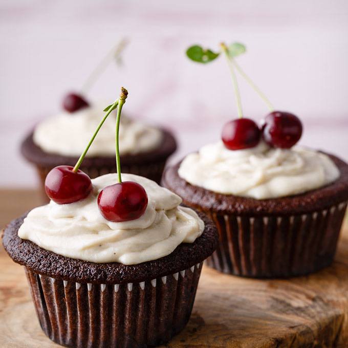 Black Forest Cupcakes