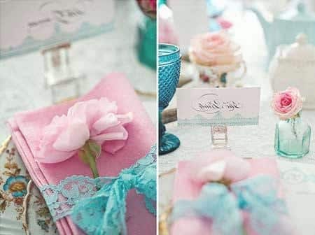 Photos, images, pictures, and tips from the Wedding, blue and pink