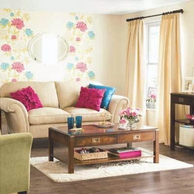 the decor is simple and cheap