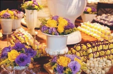 how to decorate with yellow in your wedding