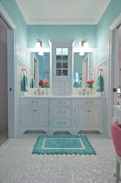 the inspiration for the interior designers bathrooms
