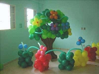 balloons for the party