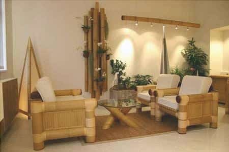decorating with bamboo
