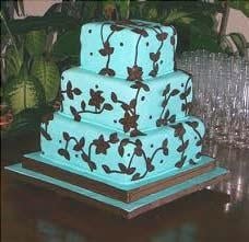 how to decorate for a wedding with a blue,