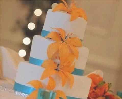 Tips for Wedding, blue and orange
