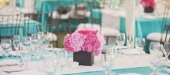 The pictures of the Wedding, turquoise and pink