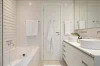 the picture of the bathroom, pretty decorated with