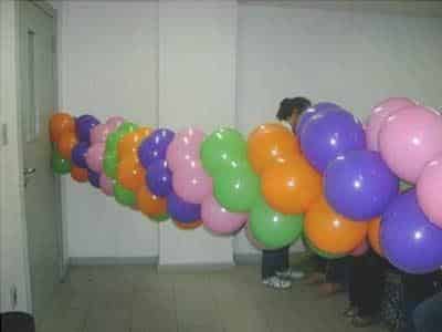 Photo of a decorated with balls