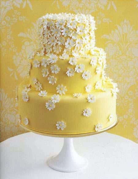wedding styled in yellow