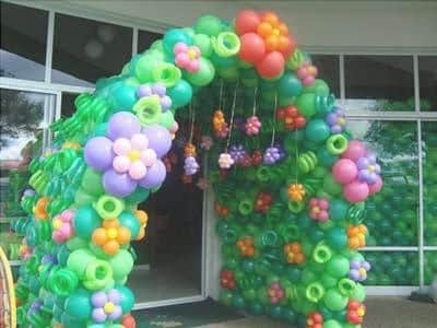 images of decorating with balls