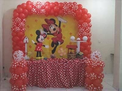 the decoration of the birthday