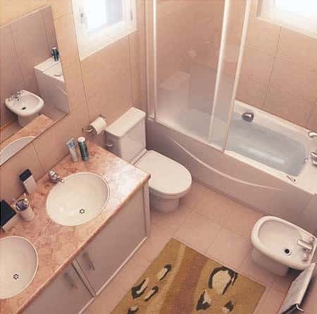 decorating small bathrooms easy