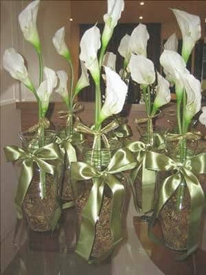 pictures and tips to decorate tables for a wedding