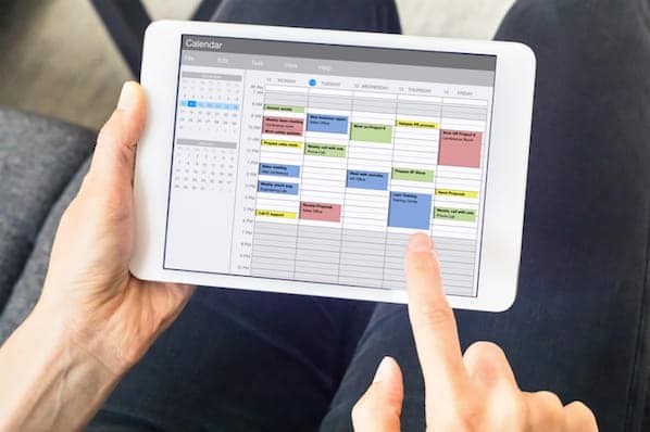 house cleaning schedule
