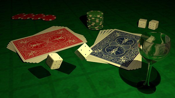 cards and dice