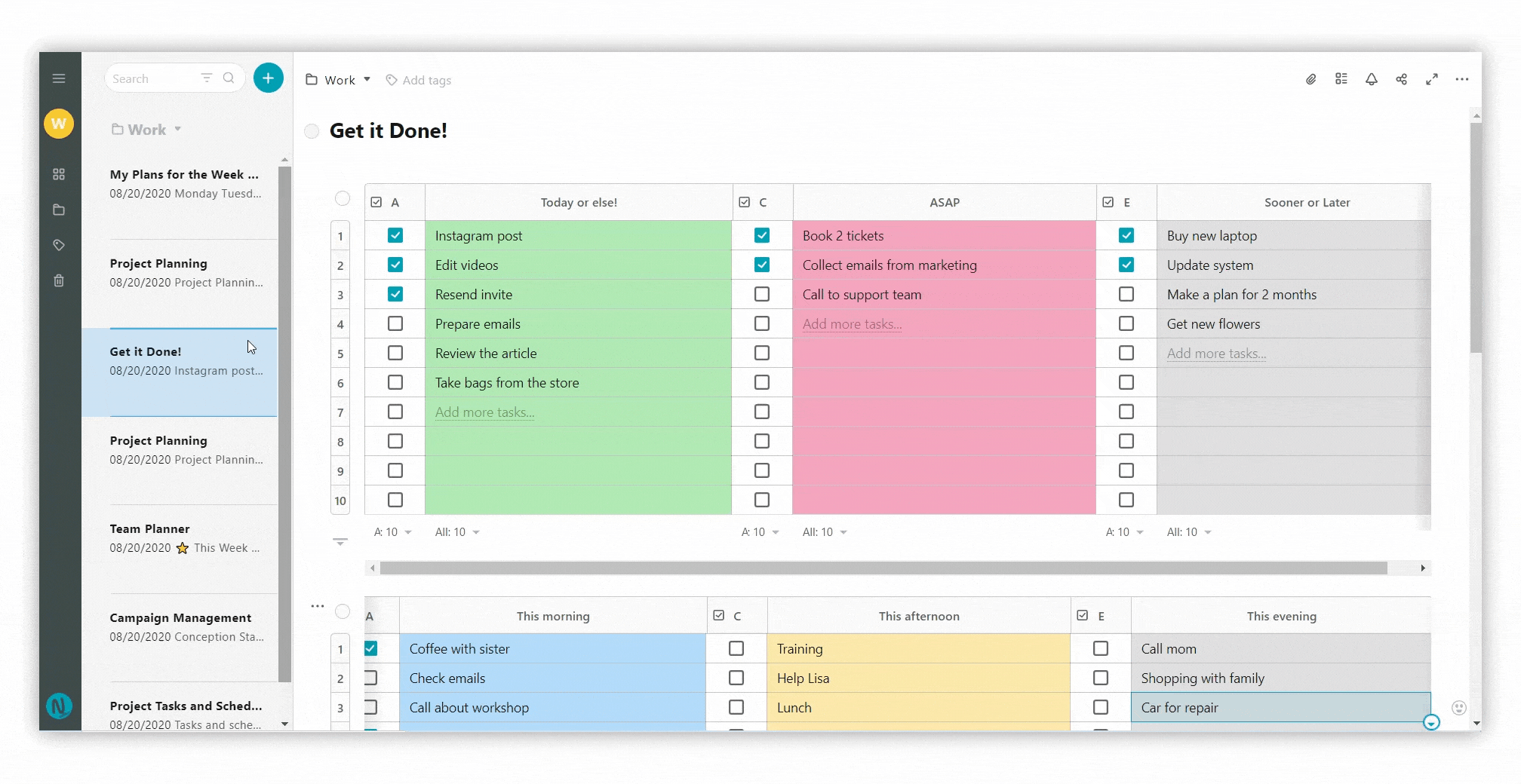 Favorite Pages are pages specifically marked by you. They could also be called Important.