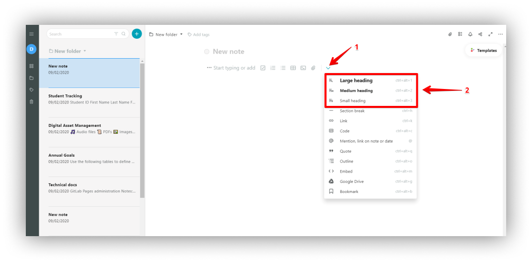 Headings are necessary to indicate a page's main topic, structure it correctly, highlight sections and show hierarchy.