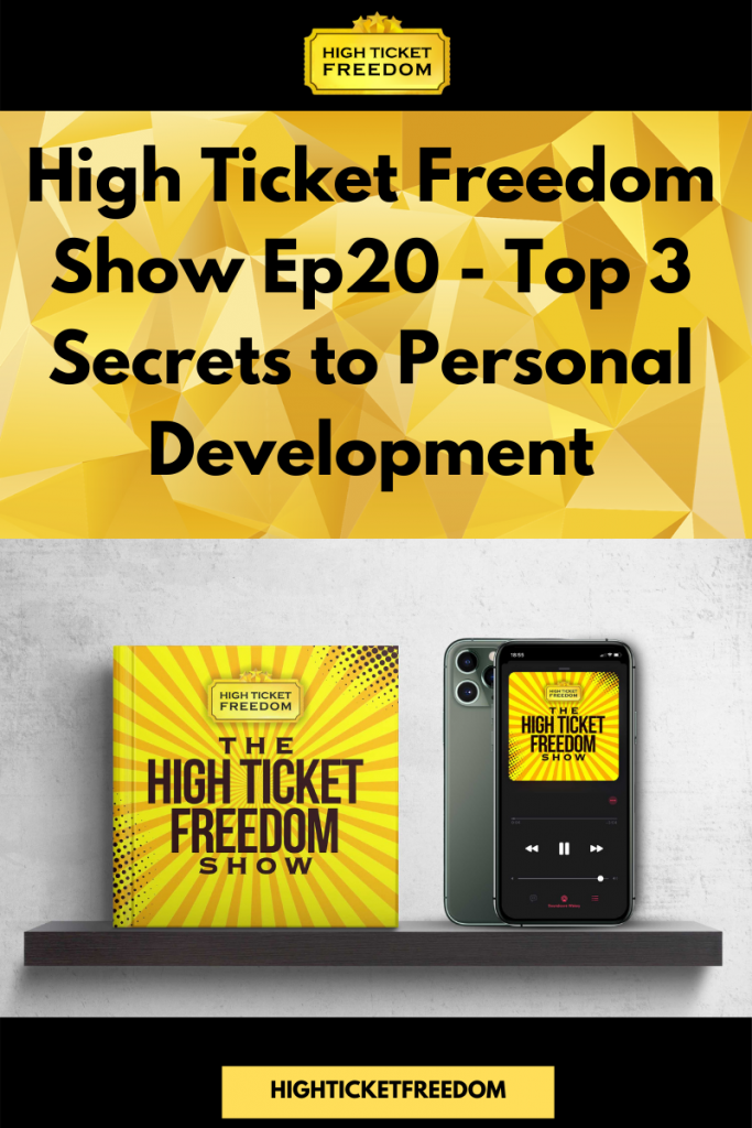 Top 3 Secrets to Personal Development