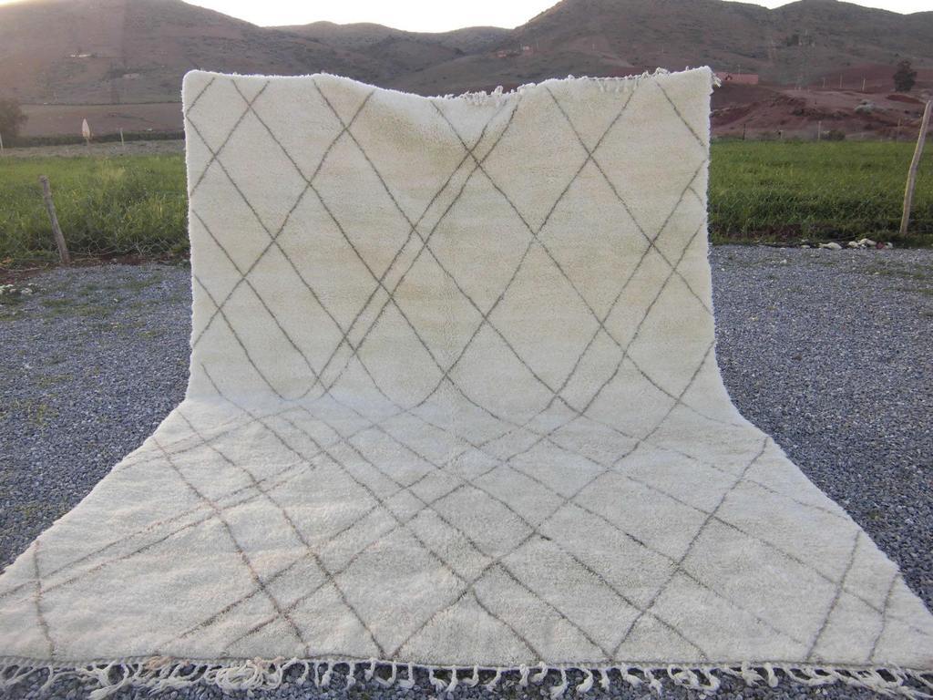 white beni ourain rug