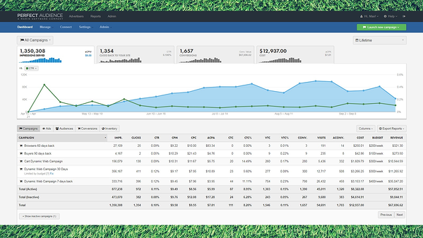 perfect audience hubspot integration campaign analysis demo