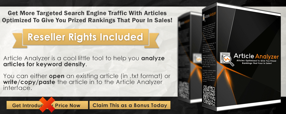 Article Analyzer Infographic
