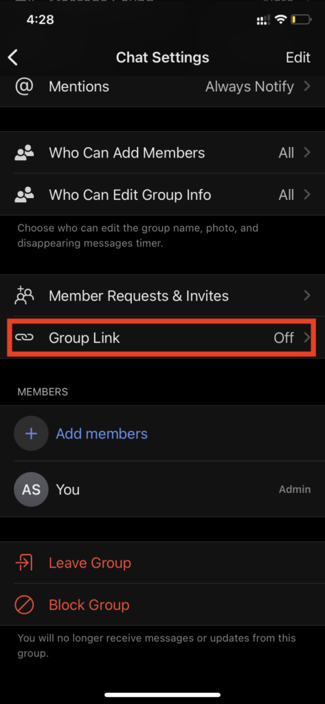 Signal Move to whatsapp