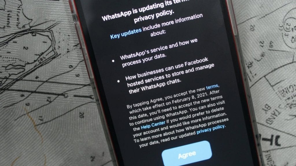 WhatsApp Privacy Policy Update (2021)