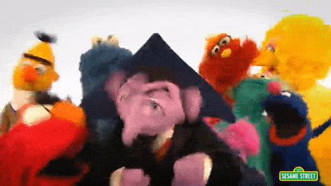 The Count proclaiming the number "2"