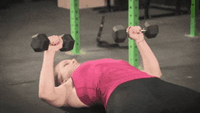 If you don't have a spotter, the dumbbell press can be a great chest alternative.