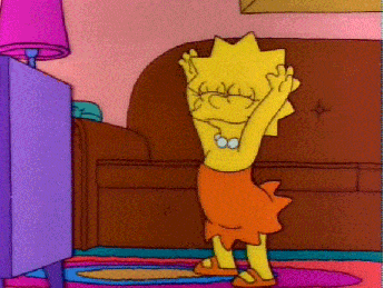Lisa celebrating her first strength training session.