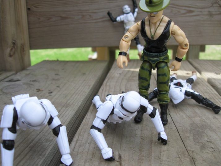 Push-ups are a great part of a workout.
