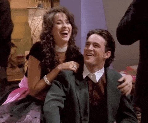 A gif of Chandler saying "kill me"
